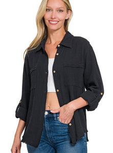 Lakin Button Down Top