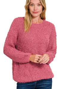 Winter Sweater- Rose