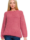 Winter Sweater- Rose