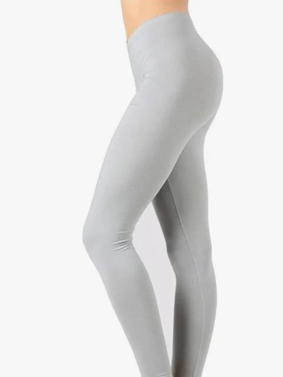 Workout Leggings- Light Grey